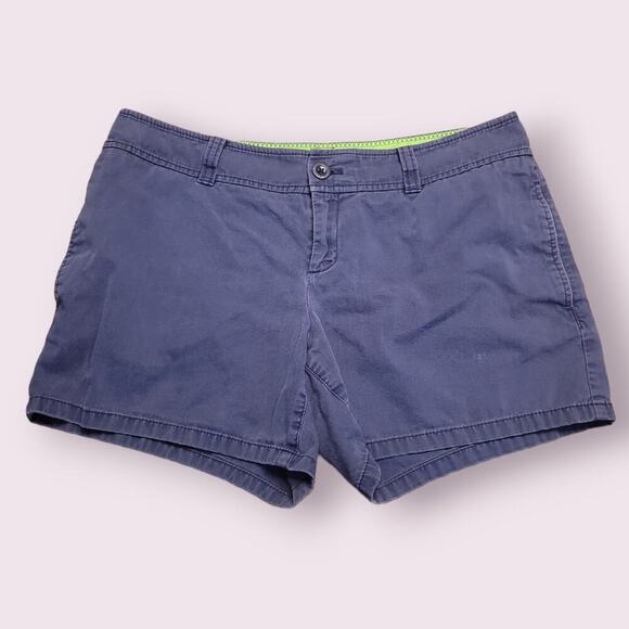 Lilly Pulitzer Blue Women's Shorts size 10 - Picture 2 of 8